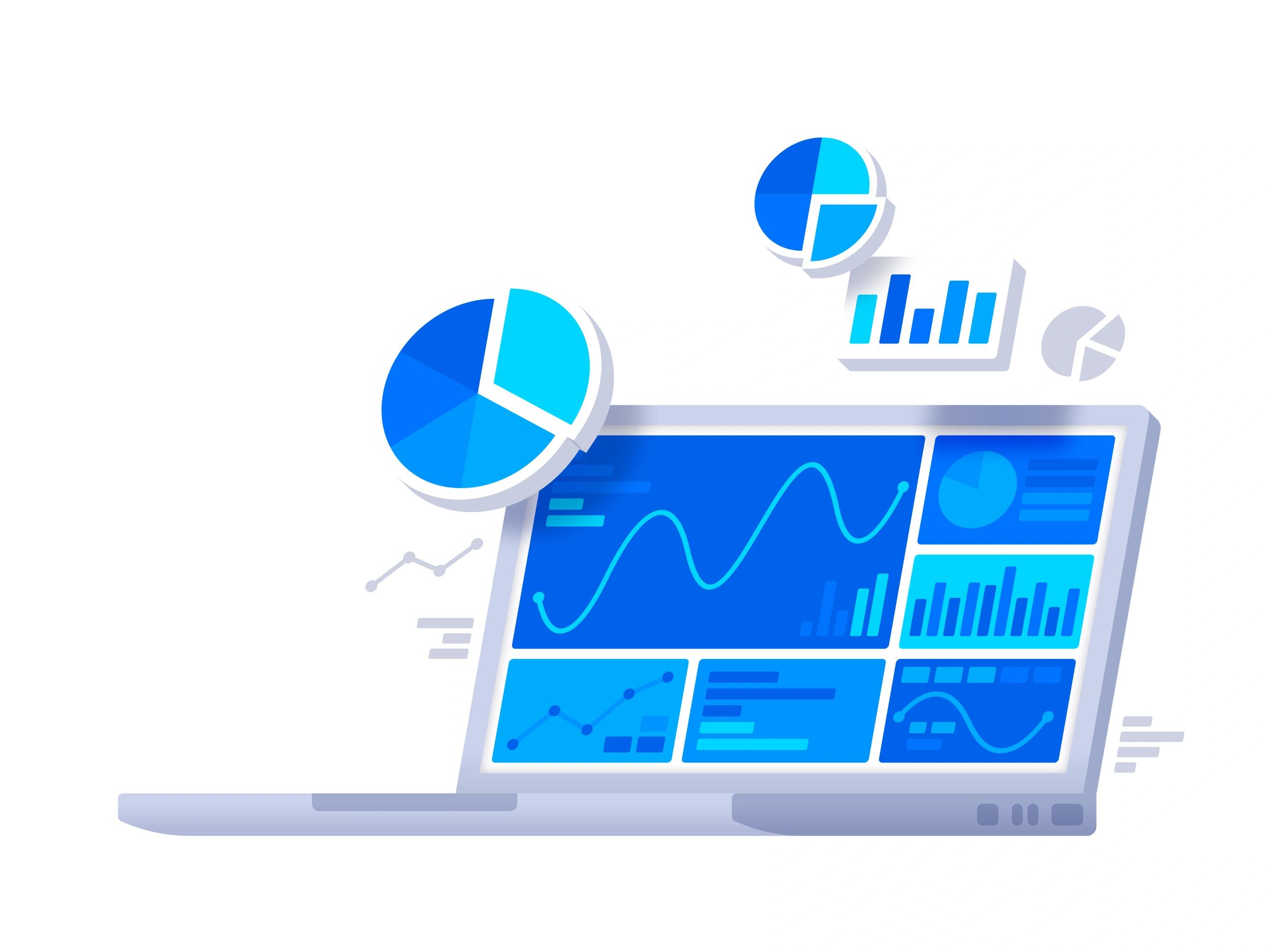 website analytics illustration