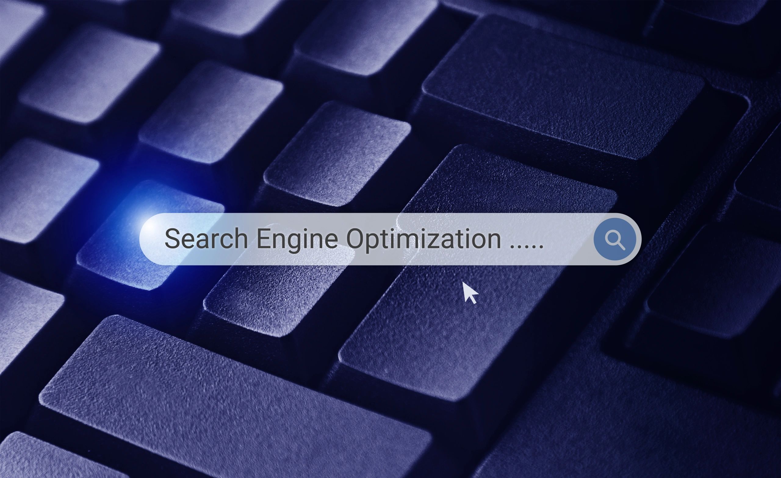 modern SEO blog concept